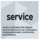 Core Values Service | PVC Indoor  Panel | 24” x 24”
